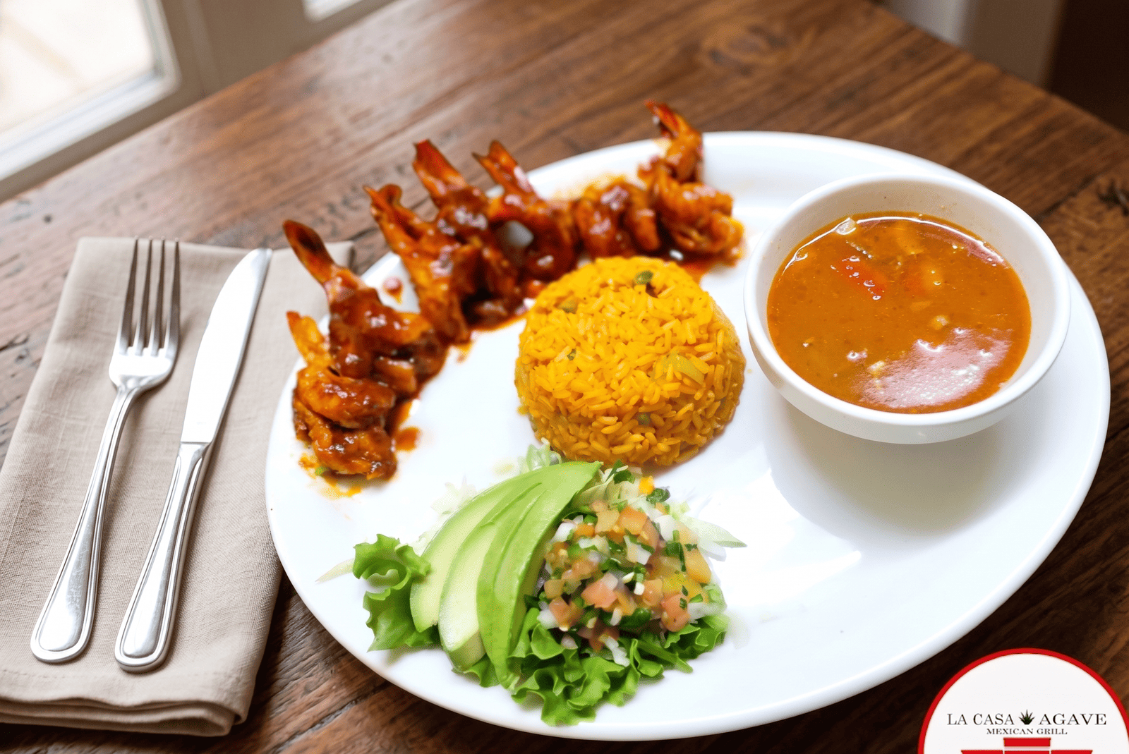 Camarones Chipotle